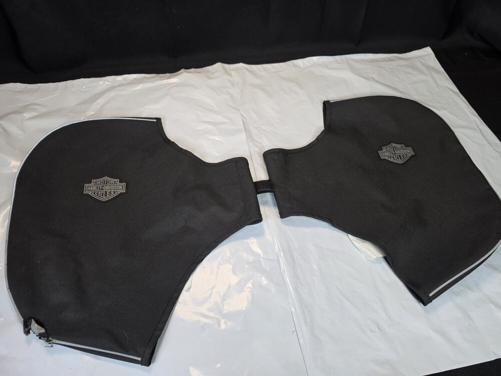 2PCS harley davidson brand Crash Bar Cover Harley Touring Road Glide Street